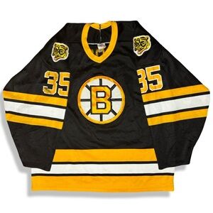 Vintage 90s CCM Boston Bruins Andy Moog Hockey Jersey
